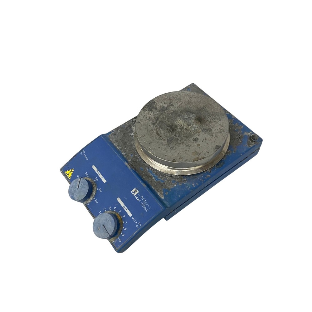 IKA RCT Basic Saftey-Control Hot Plate Magnetic Stirrer RCT-Basic-S1 Made in USA