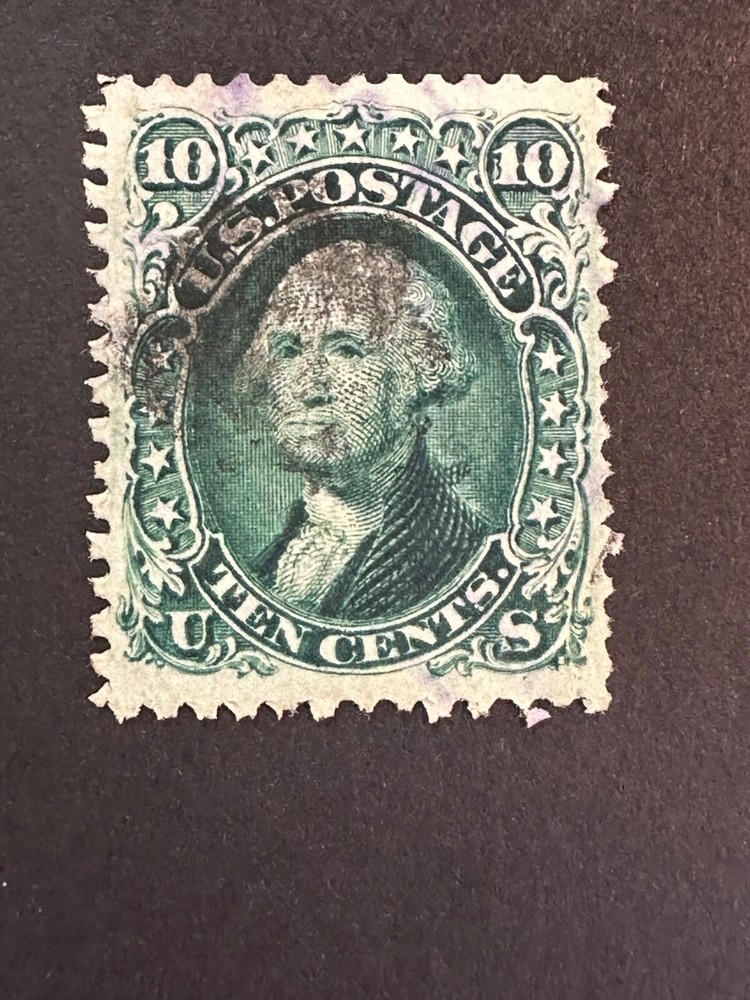 Scott # 68 2024 Scott Catalogue Value $60.00