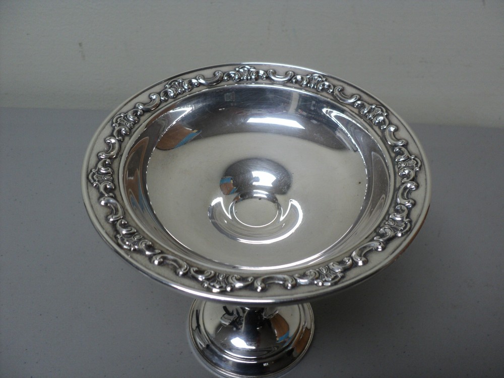 Gorham STRASBOURG Sterling Silver 6.25" Compote, #1140