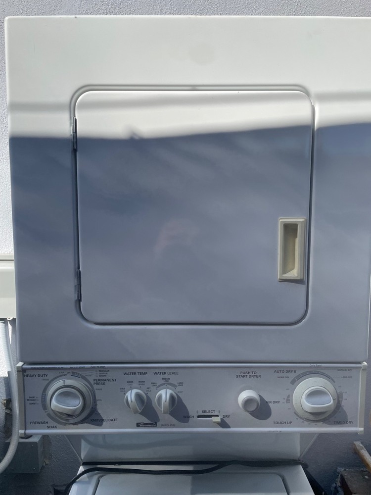 Kenmore Heavy Duty Stackable Washer & Dryer White