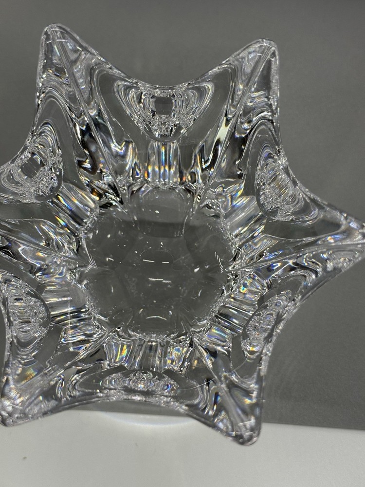 Vintage Orrefors Crystal Bowl Signed