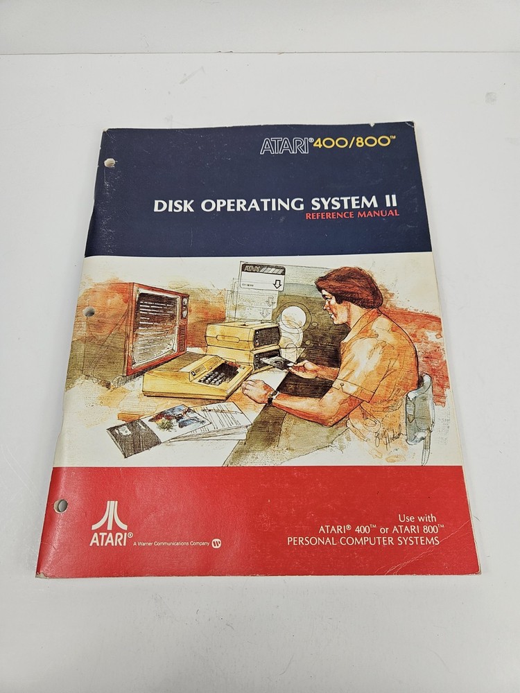 DISK OPERATING SYSTEM II - Vintage Atari 400/800 Computer Reference Manual