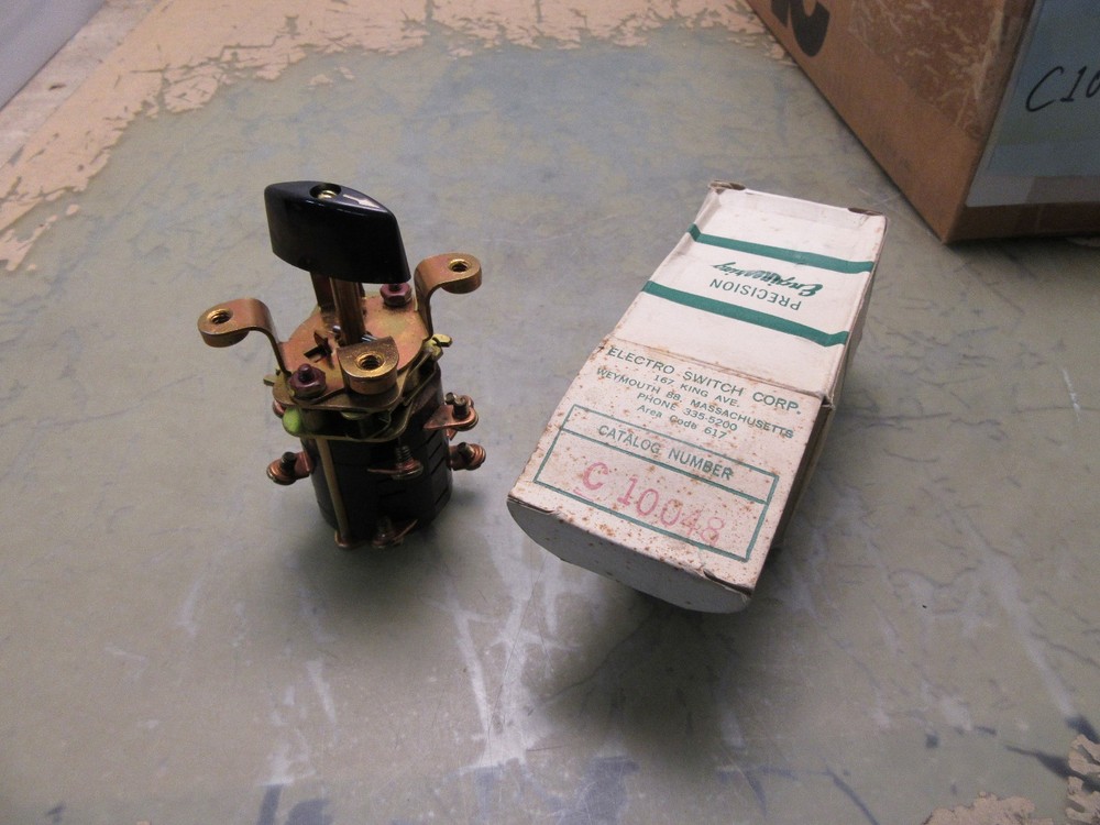 electro switch c10048 rotary switch [4*H-8]