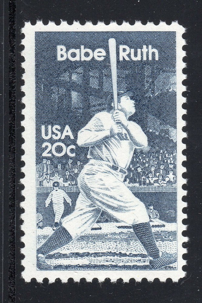 2046 * BABE RUTH  *  U.S. Postage Stamps  MNH
