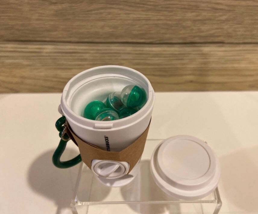 Rare Miniature Coffee Vending Machine with key chain