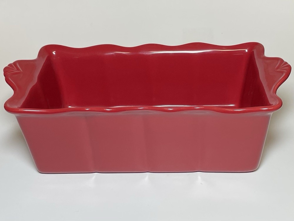 Princess House Pavillion Berry Red 12” Rectangular Baker