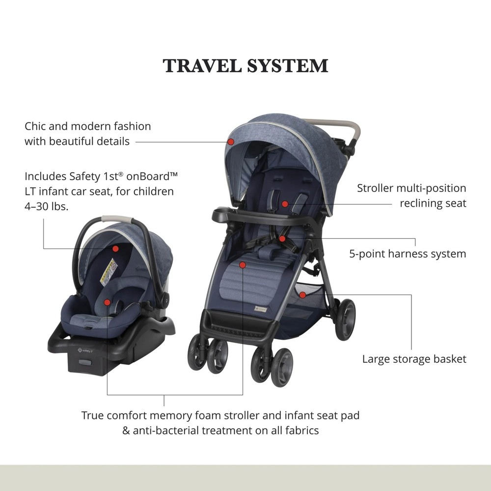 Baby Stroller With Car Seat
