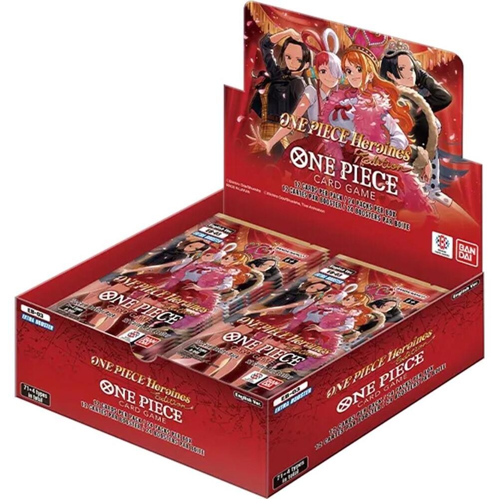 Sealed Heroines Edition Extra Booster Box EB-03 One Piece