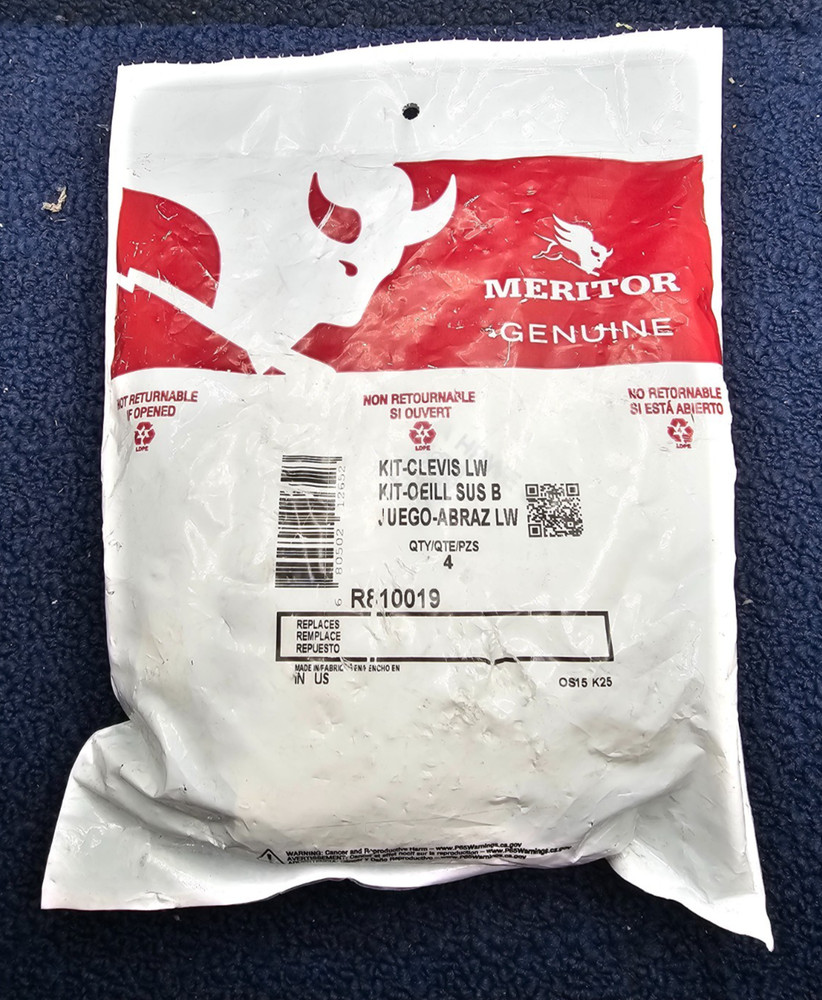 (QTY 4) Meritor R810019: Automatic Slac Adjuster Clevis