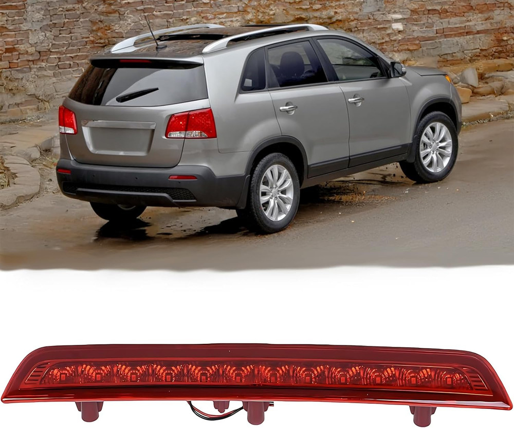 2009-15 Kia Sorento 3rd Brake Light LED High Mount–Compatible Replacement