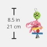 JW Hol-ee Roller Pom Pom Bird Toy