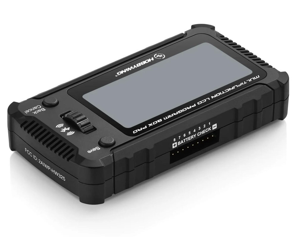 Hobbywing Multifunction LCD Bluetooth Program Box PRO (G3) [HWA30502002]