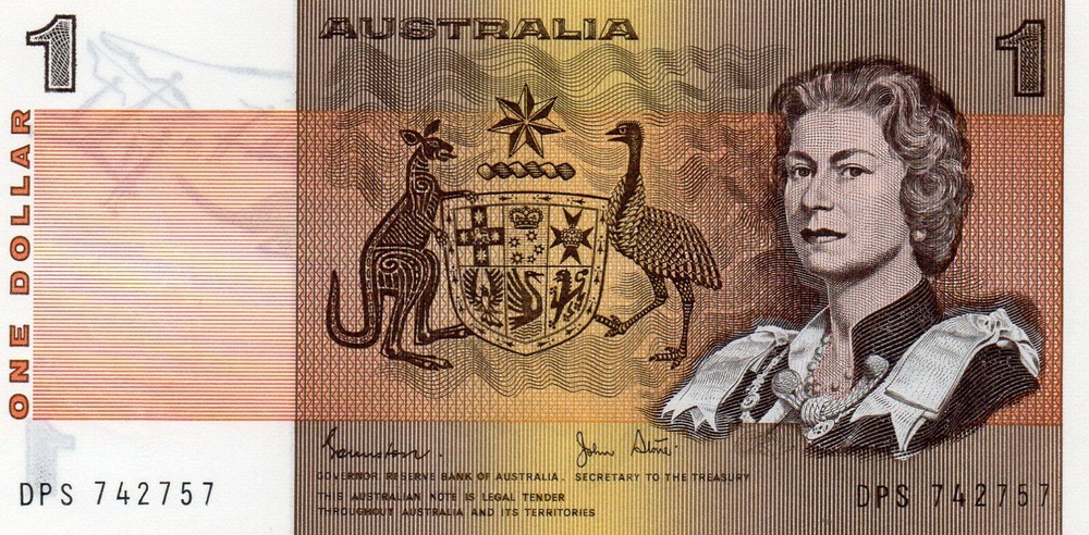 1982 Australian 10 X $1 NOTE LAST PREFIX DPS Consecutive UNCIRCULATED Banknotes
