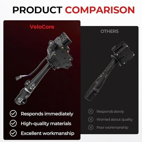 Multi-Function Combination Turn Signal Switch Compatible with 03-07 Silverado