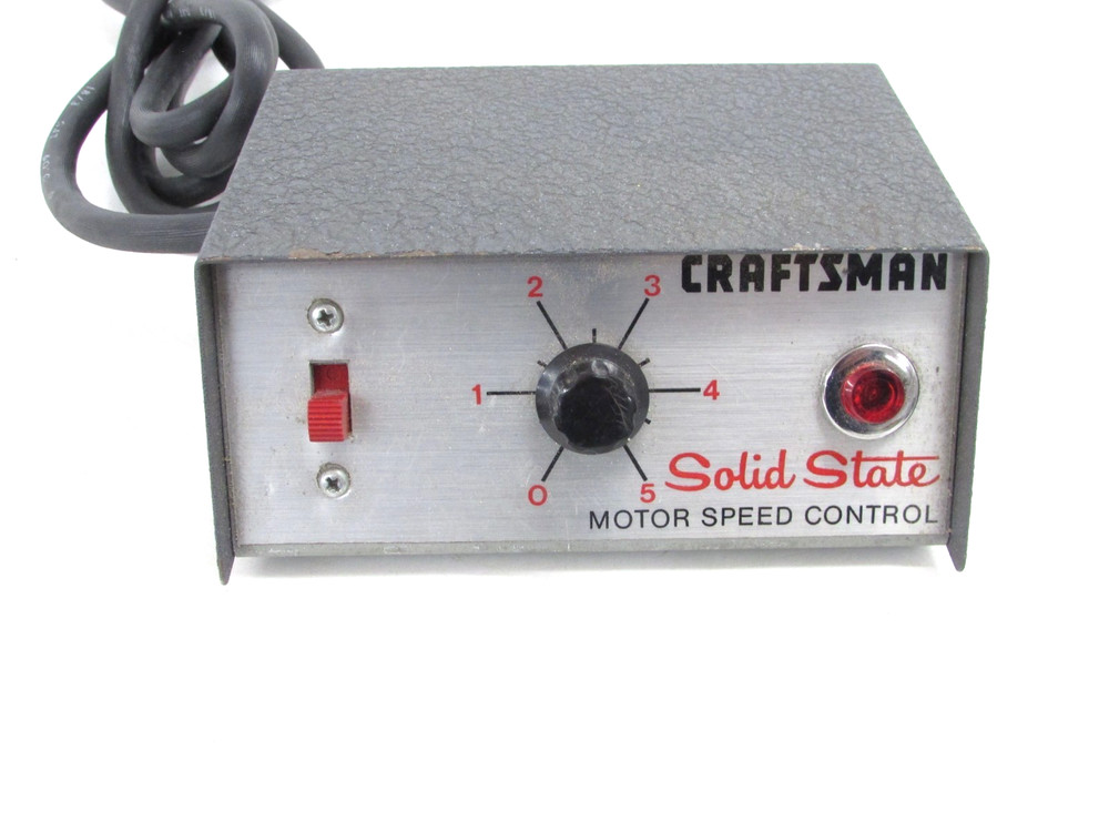 VINTAGE CRAFTSMAN SOLID STATE MOTOR SPEED CONTROL, MODEL: 251441