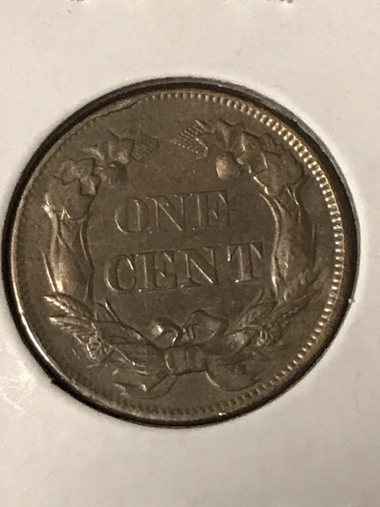 1858 Flying Eagle Cent Small Letters XF