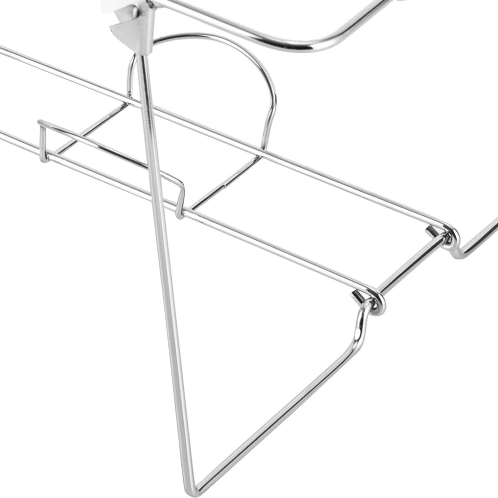 12pcs Foldable Chafing?Wire Racks Full Size Catering Buffet Stand Serving Tray