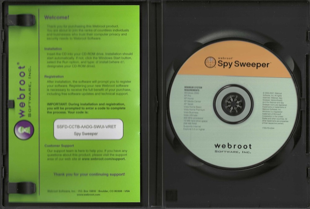 Webroot Software Spy Sweeper - Service Desk Edition (704)