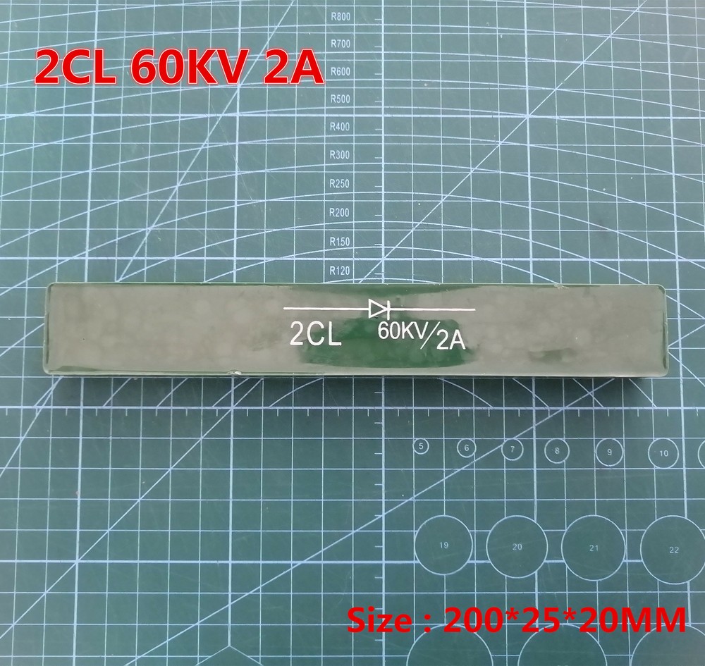 1pcs High Voltage Silicon Stack 2CLG2A60KV Rectifier Diode 2CLG 60KV 2A