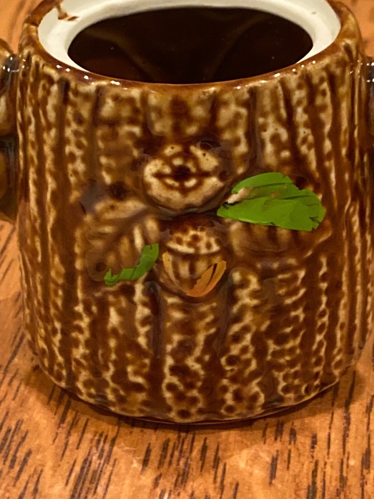 Vintage Mt. Rushmore & Squirrel Sugar Bowl - Replacement Base