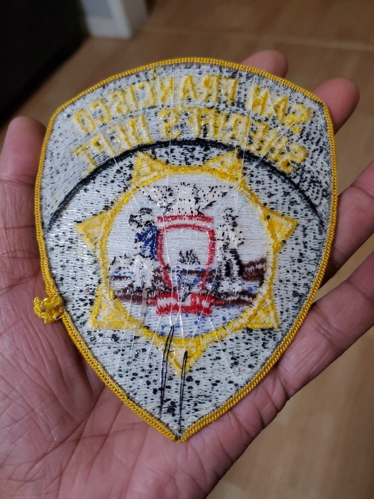 SFSD San Francisco Sheriff Patch