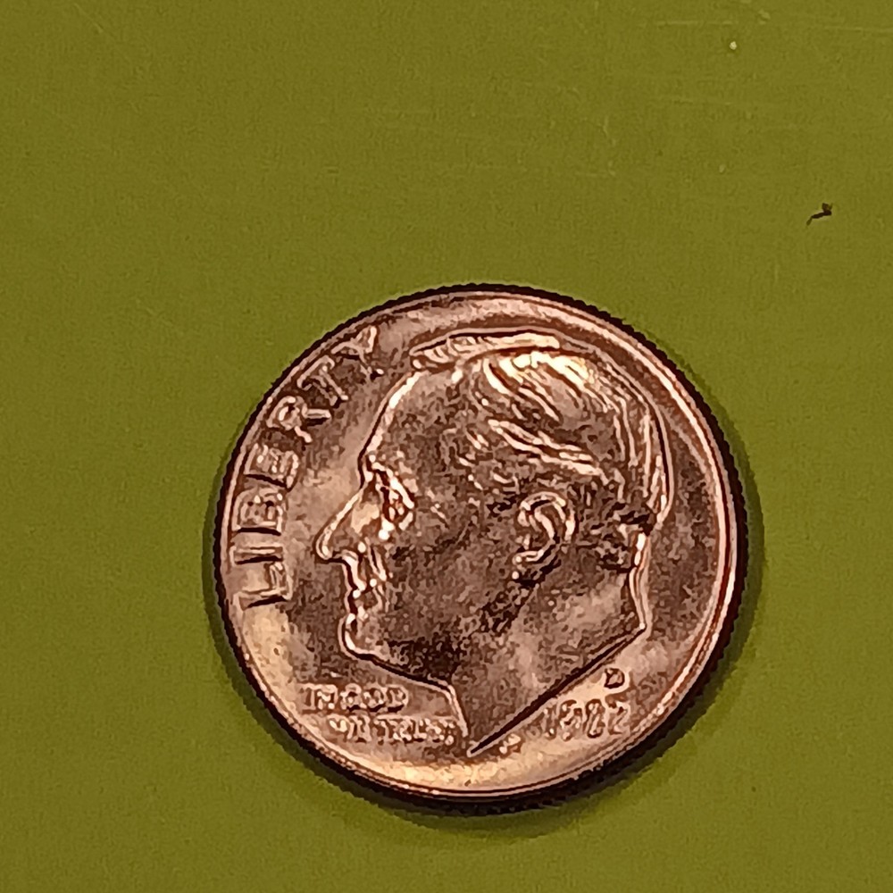 1982 D ROOSEVELT DIME DDO/DDR MINT ERROR RARE COIN