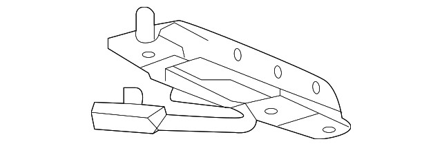Genuine GM Driver Side Folding Top Front Latch Striker 84388501