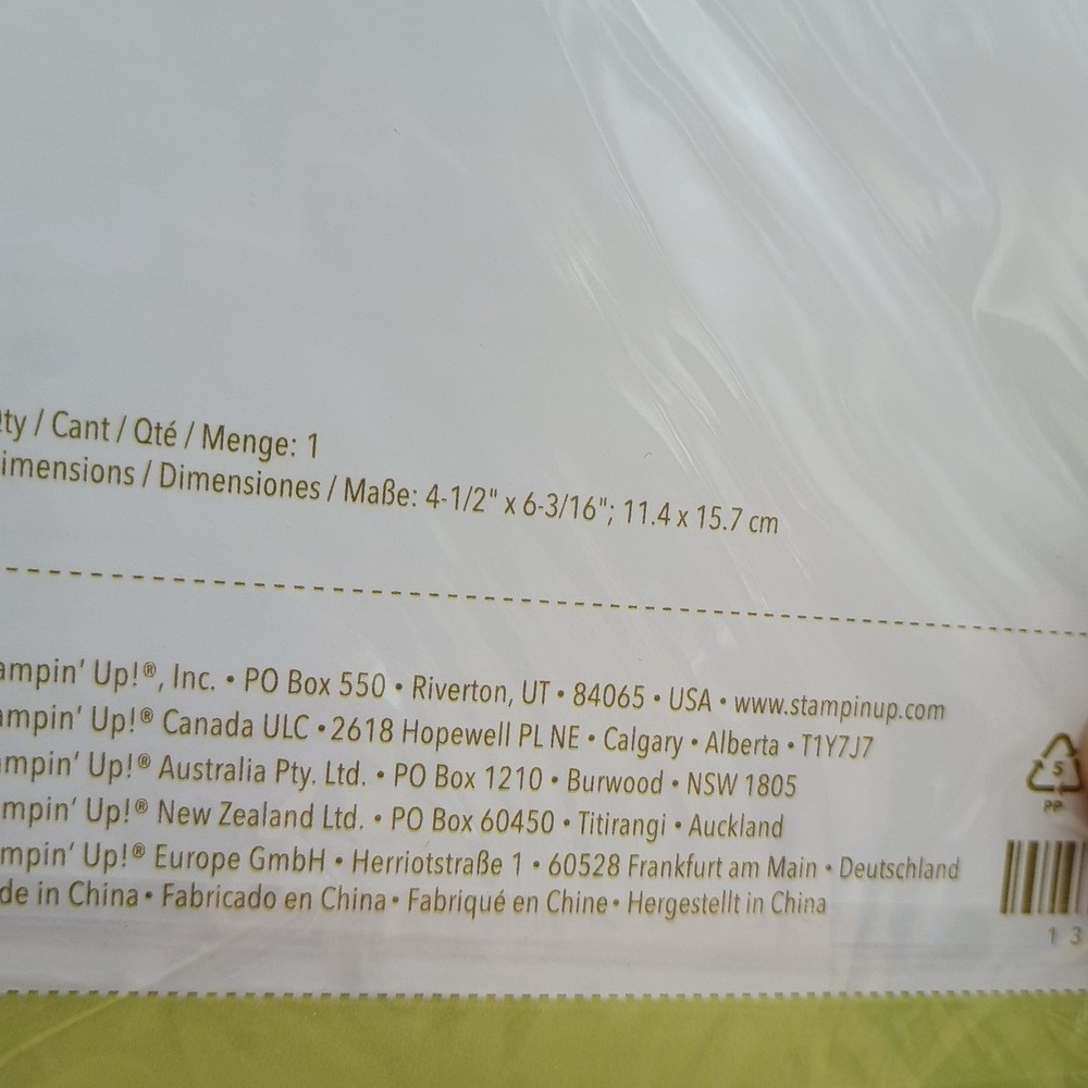 STAMPIN UP TINY TRIANGLES TEXTURED IMPRESSIONS EMBOSSING FOLDER NEW A31534