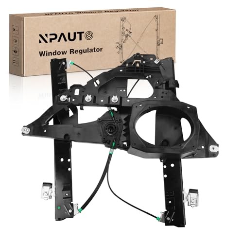 Front Driver Side Power Window Regulator with Panel Without Motor fit for 07-17