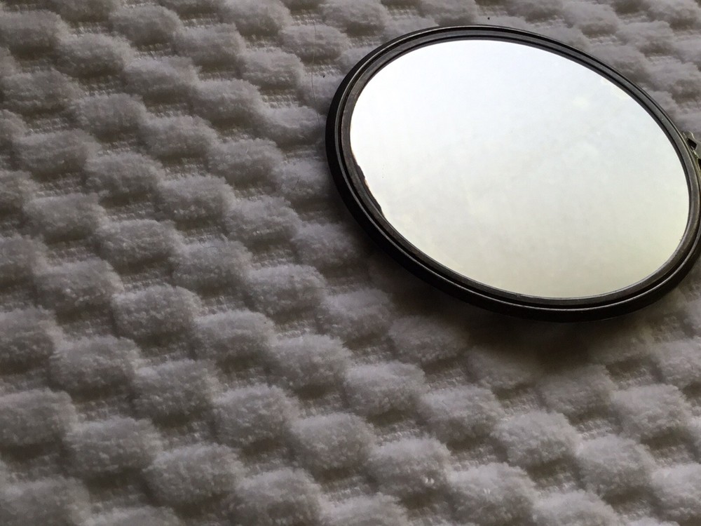 VINTAGE WEBSTER STERLING SILVER NOVELTY MIRROR SMALL HANDLE