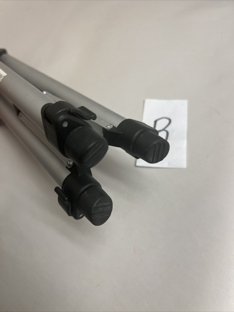 Adjustable Lite Weight Tripod Leveling Stand Crank Up Height Adjust