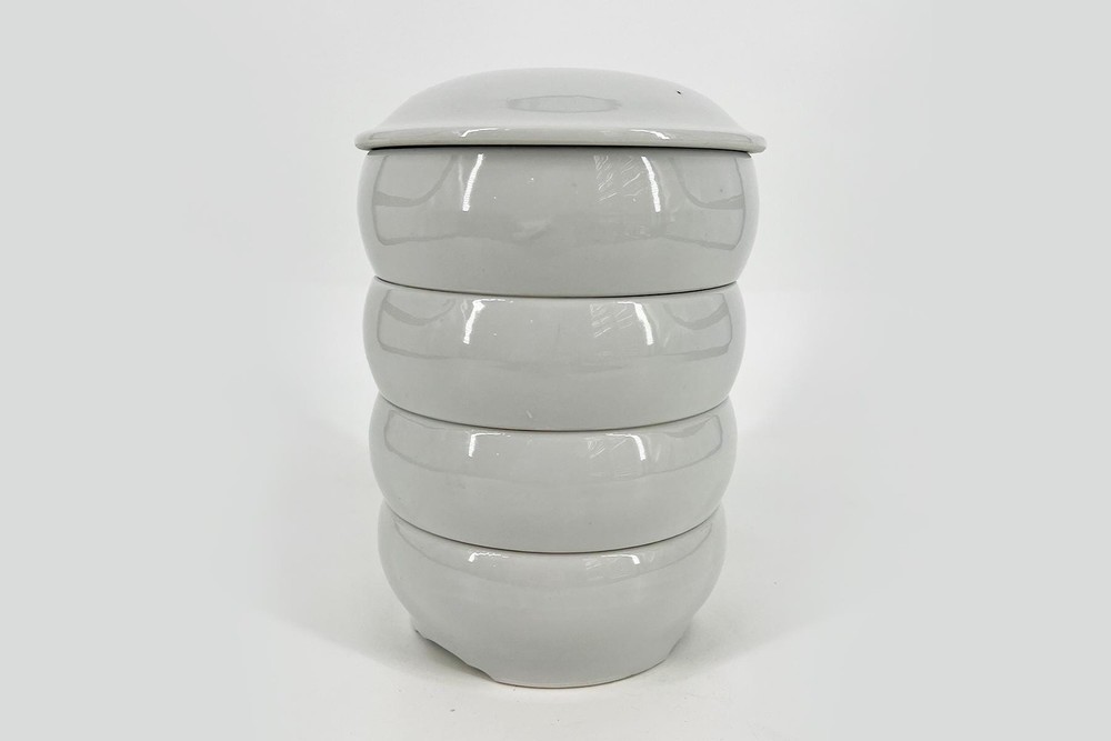 Exquisite White Relish Dishes