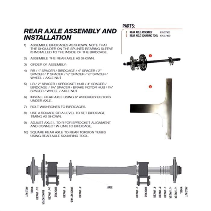 Eagle Mini Sprint Rear Axle Squaring Tool