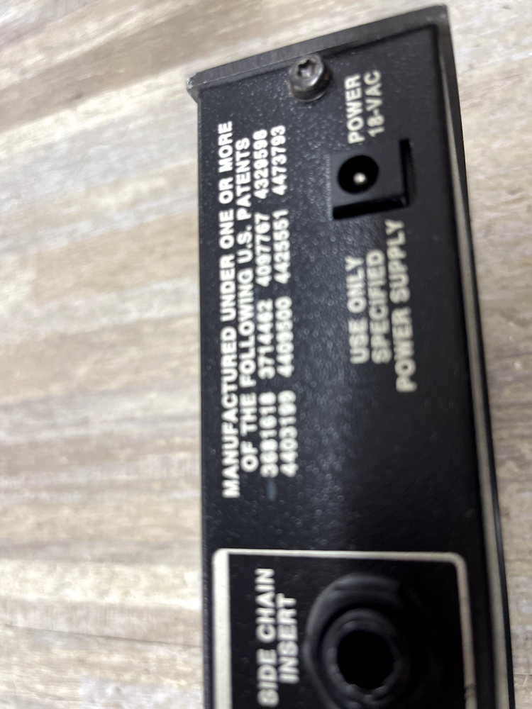 DBX1 project 266 2 Channel Compressor/Gate no charge as is