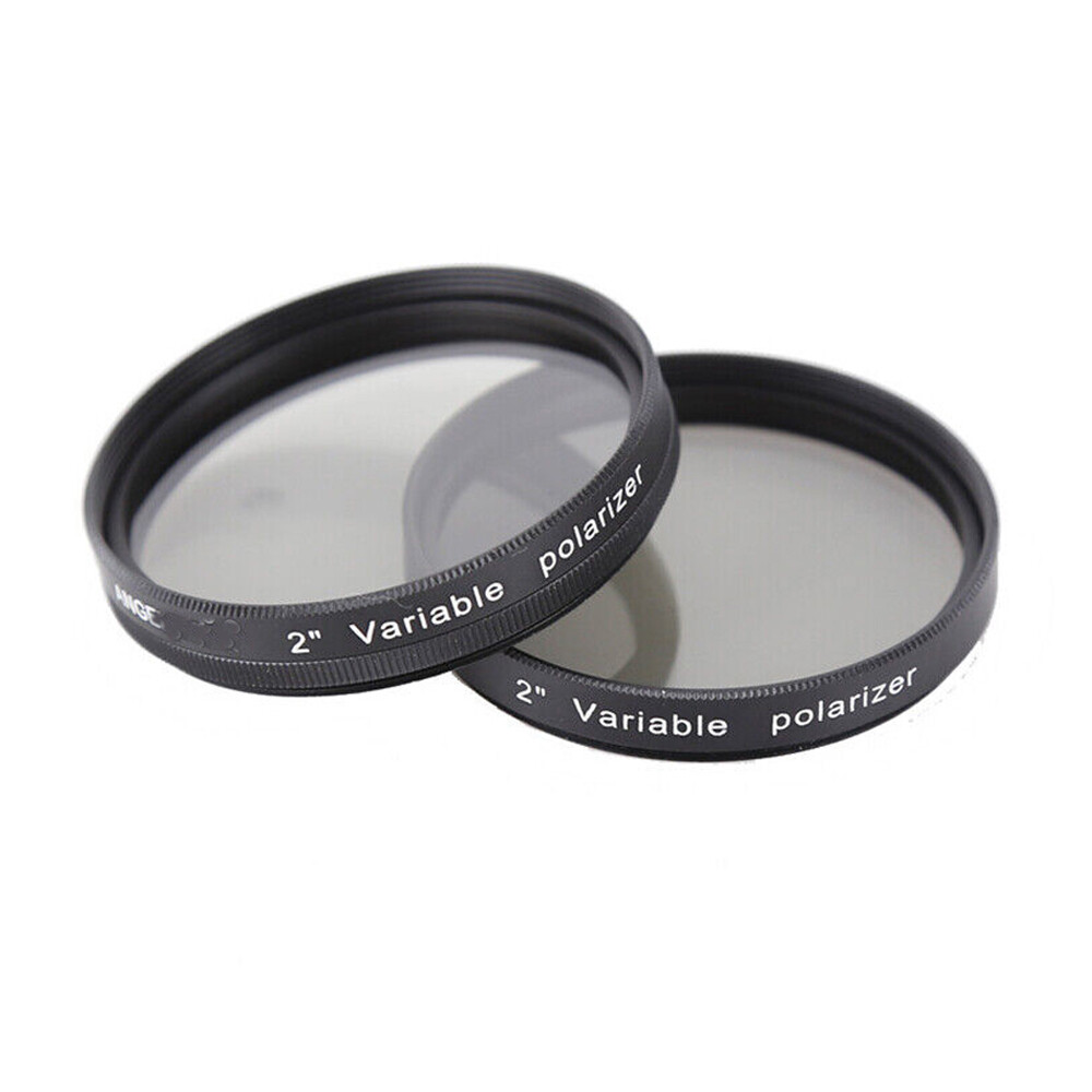2 Inch Variable Polarizing Filter Lens for Astronomical Telescope Eyepiece