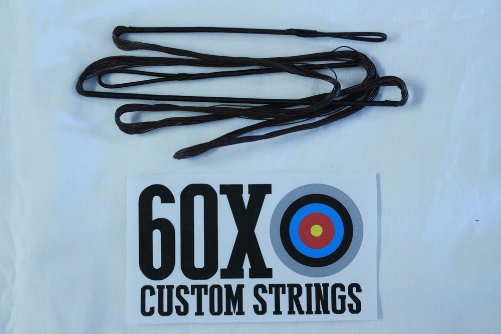 60X Custom Strings 50" Fast Flight Tan Recurve Bowstrings Bow String
