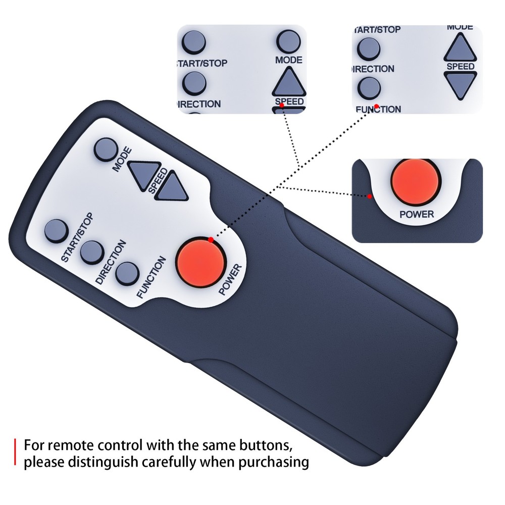 Replacement Remote Control for Under Desk Elliptical Machine