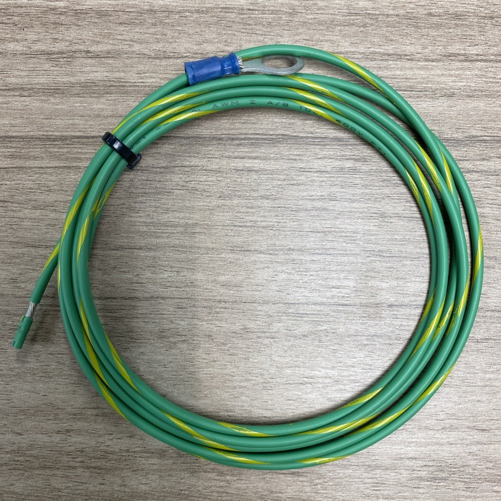 Communication Cable Ground Strap Assembly w/ Lug - 60" Length