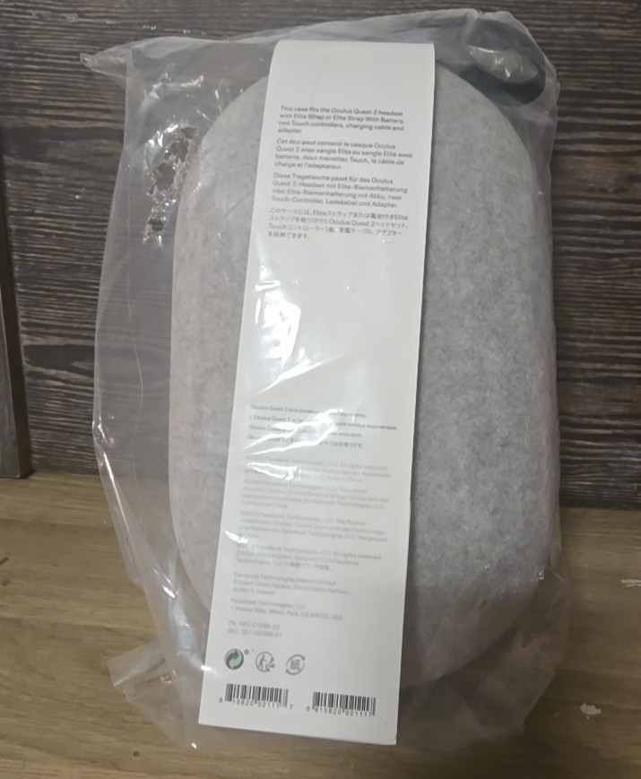 Meta Oculus Quest 2 Carrying Case NEW SEALED HANDLE FACEBOOK