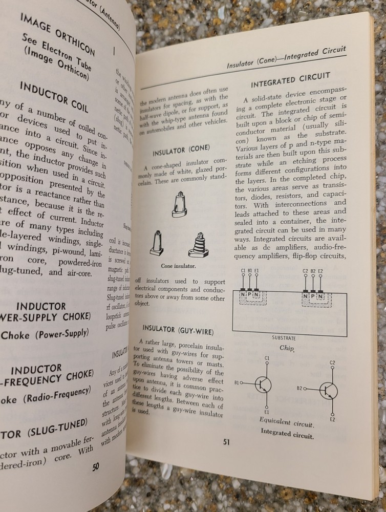 Radio Shack Electronic Components Encyclopedia & Engineers Mini Notebook