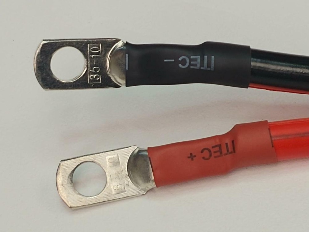 Winch Quick Dis-Connect Tow Haul Dump Cable Wire 1ft Gray 2Ga High Amp