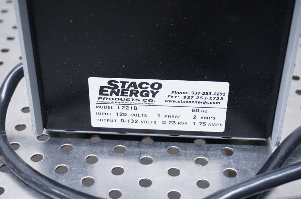 Staco Industrial Control Transformer - Model: L221B