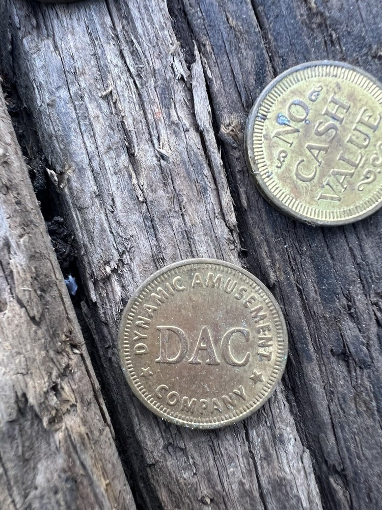 slot machine token dac Dynamic Amusement Company Coins
