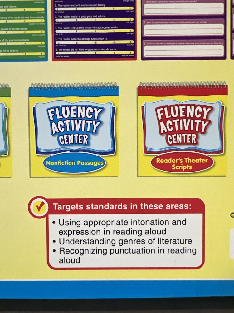 Lakeshore Learning Reading First Activity Center Fluency