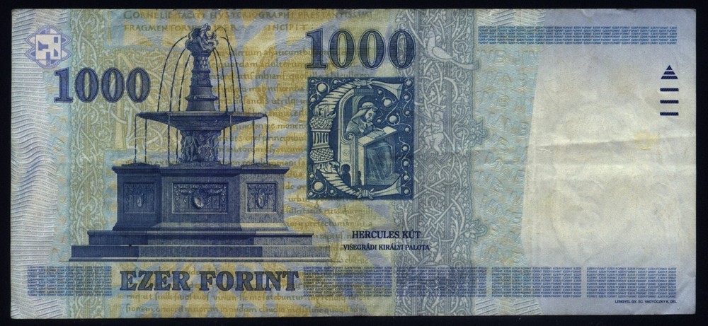 Hungary 1000 forint 1998