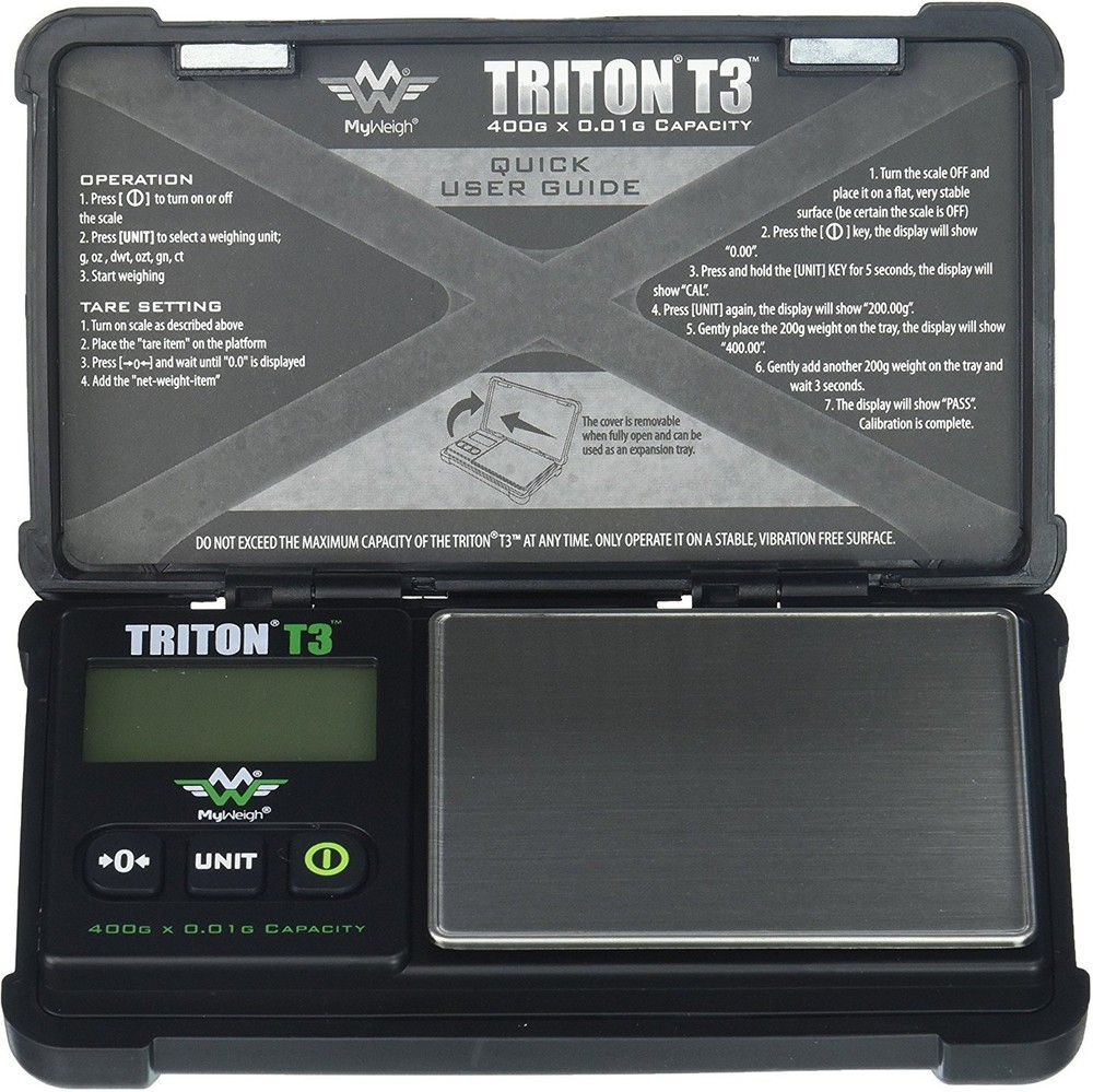 My Weigh Triton T3 Rechargeable Digital Scale Precision Tool