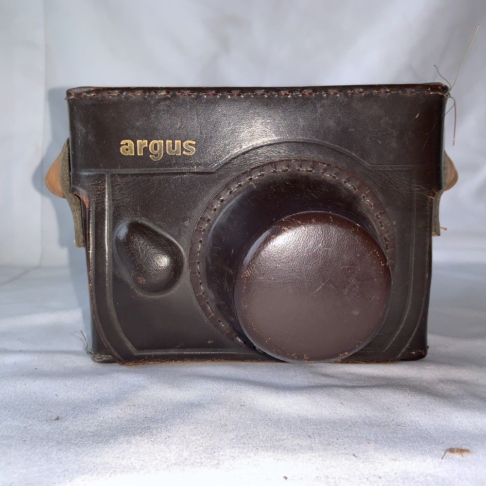 Argus Match-Matic Tan C3 Rangefinder w/ LC3 Meter & Leather Case