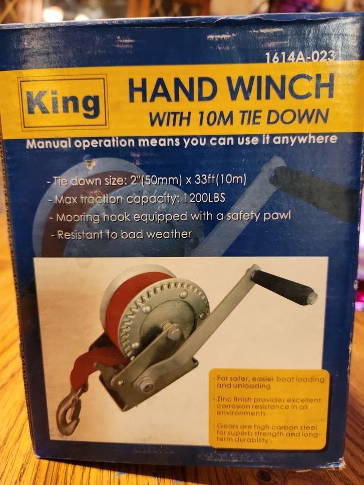 hand crank winch