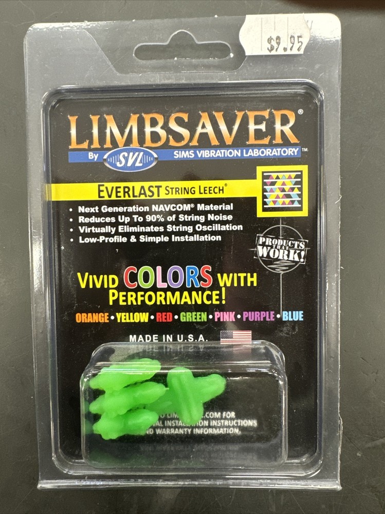 Limbsaver SIMS Vibration Labroratory Everlast String Leech Green