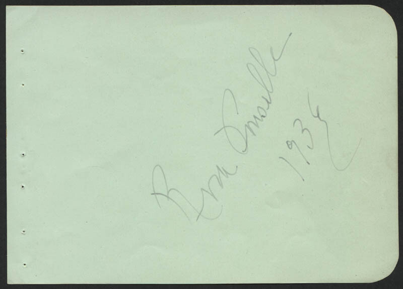 CHARLES "BUDDY" ROGERS - AUTOGRAPH CO-SIGNED BY: ROSA PONSELLE